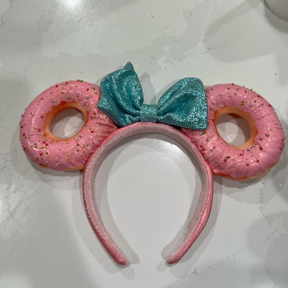 Disney Donut Ears Headband with Bow